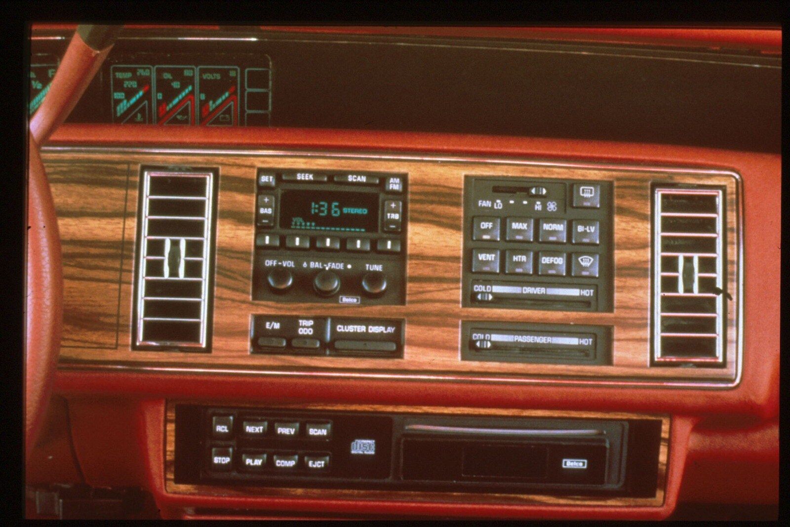 1990 Buick Regal interior CC