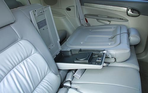 2002 Buick Rendezvous interior DETAIL