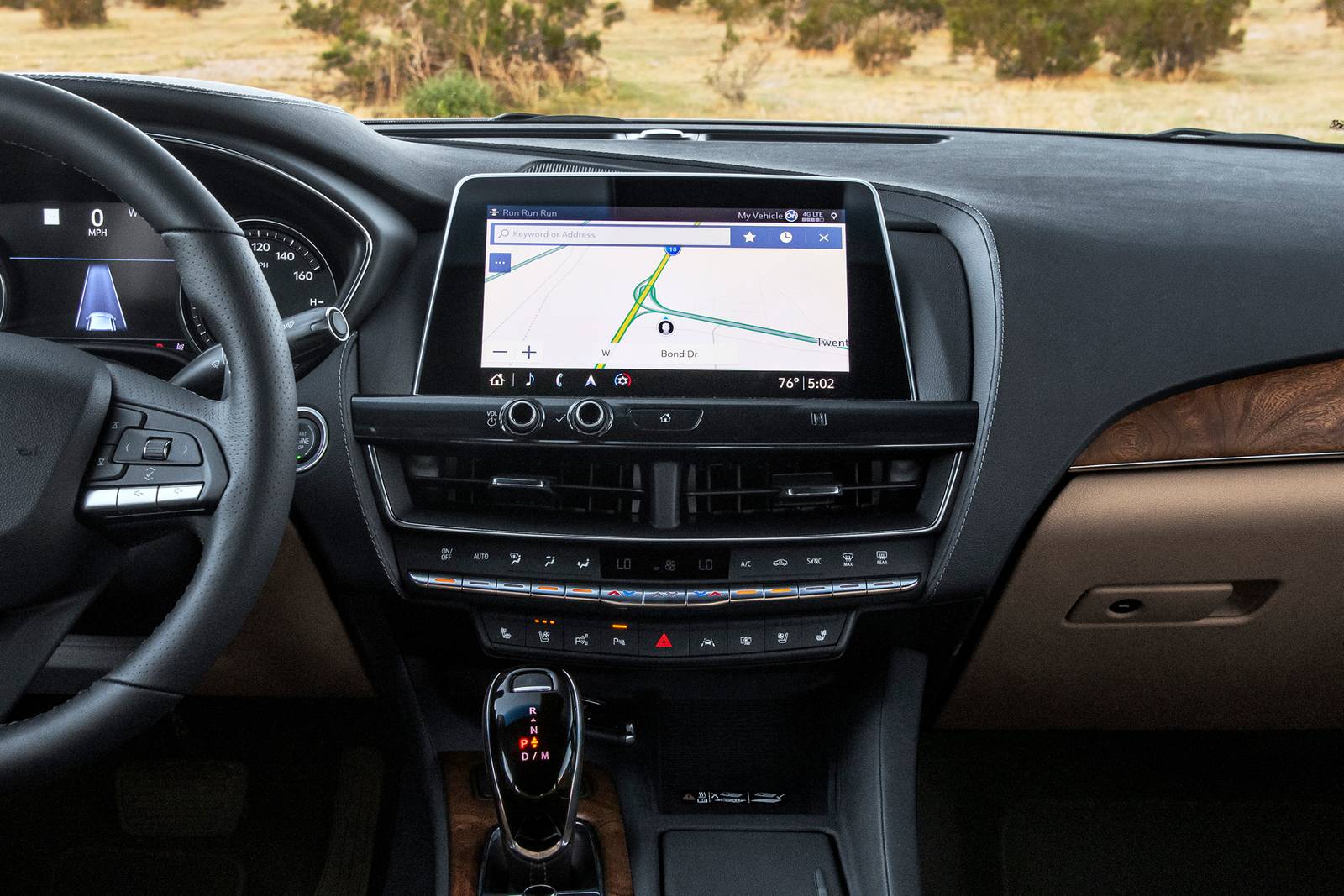 2024 Cadillac Ct5 interior NAVSYS