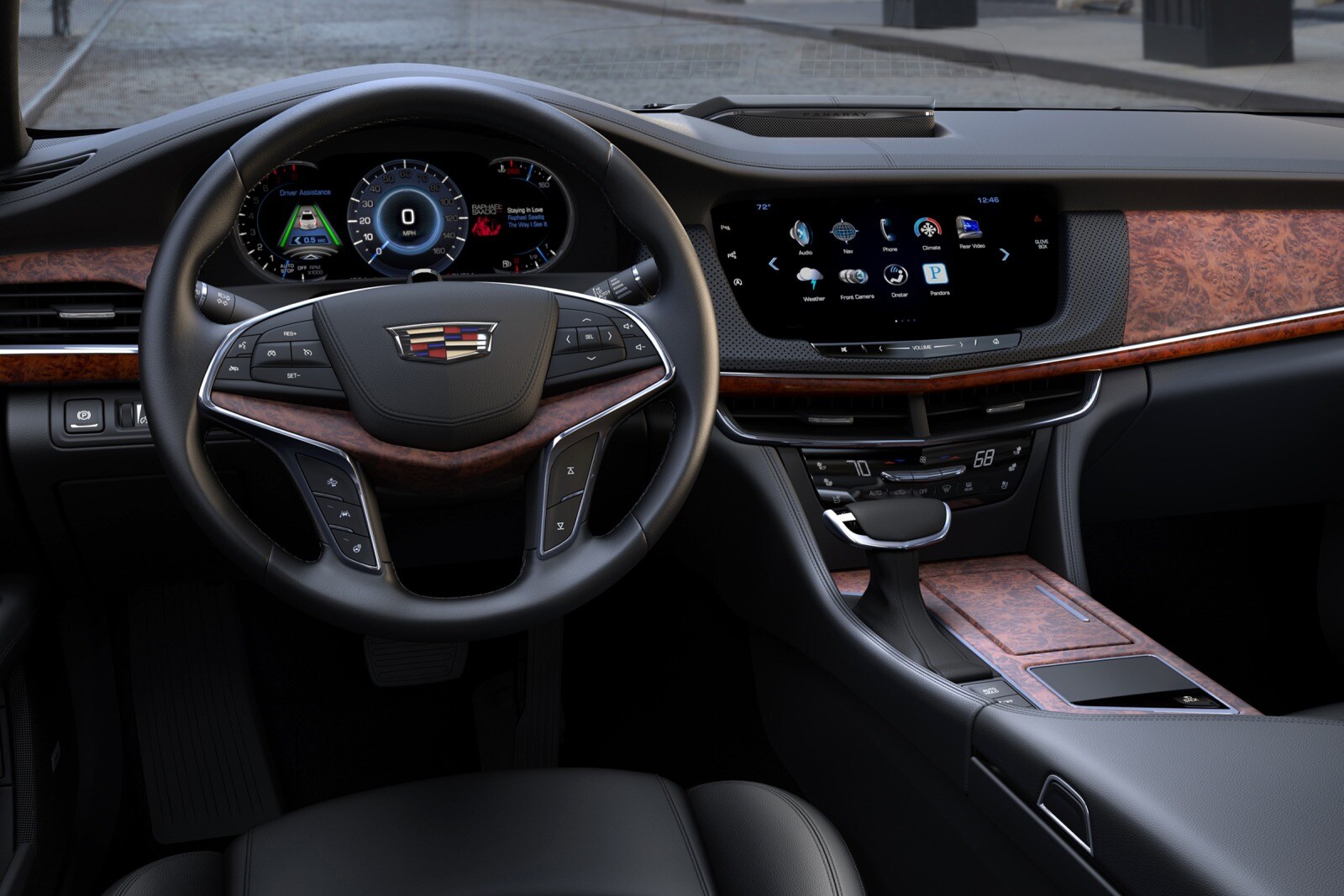 2017 Cadillac Ct6 interior SWD
