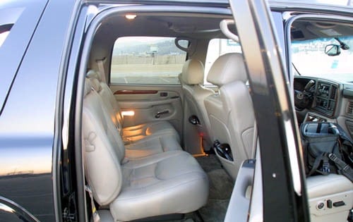 2002 Cadillac Escalade EXT interior RI