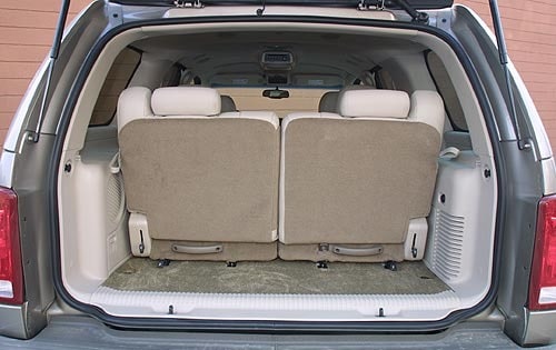 2003 Cadillac Escalade ESV interior CARGO