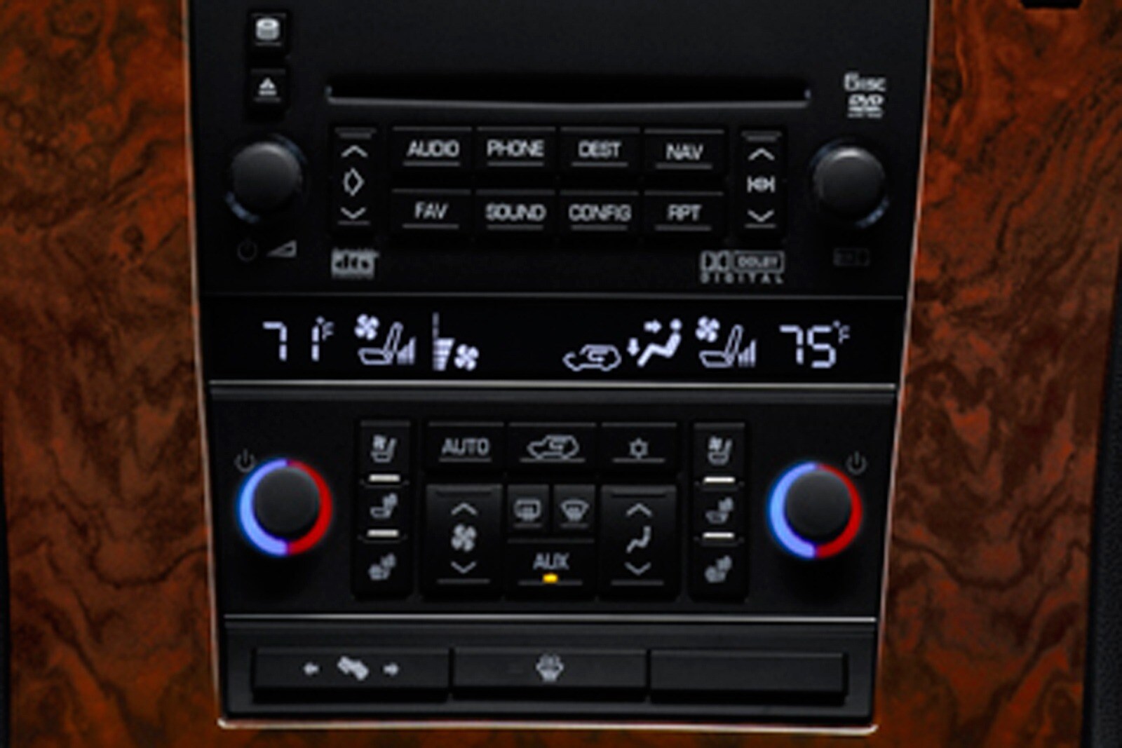 2008 Cadillac Escalade ESV interior CC