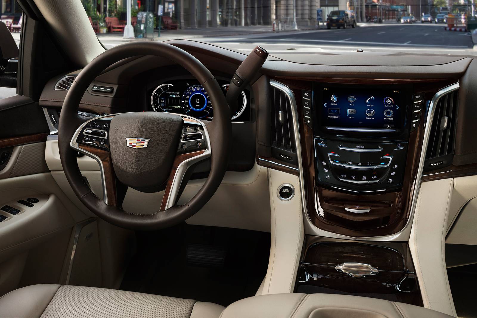 2017 Cadillac Escalade interior SWD