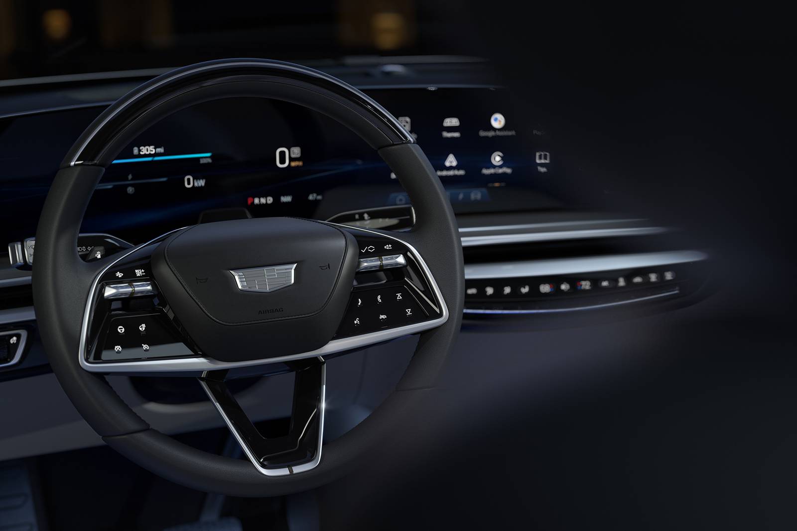 2024 Cadillac Lyriq interior SWD