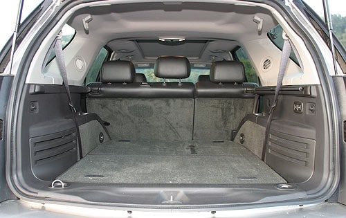 2004 Cadillac SRX interior CARGO