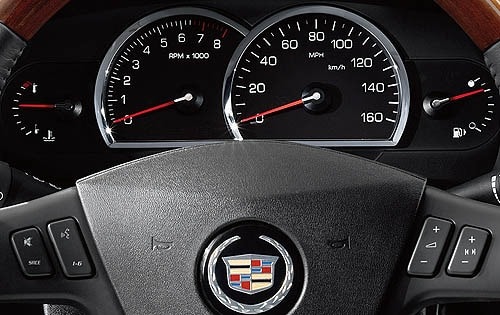 2007 Cadillac SRX front safety G