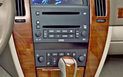 2005 Cadillac STS interior CC