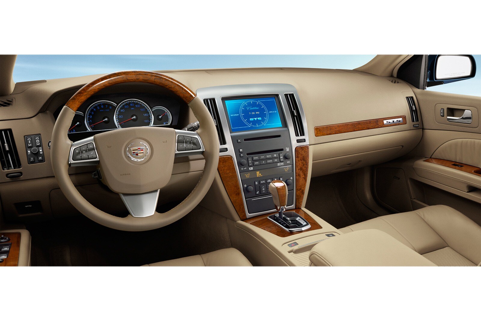 2008 Cadillac STS-V interior D