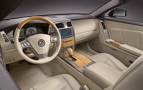 2006 Cadillac XLR-V interior I