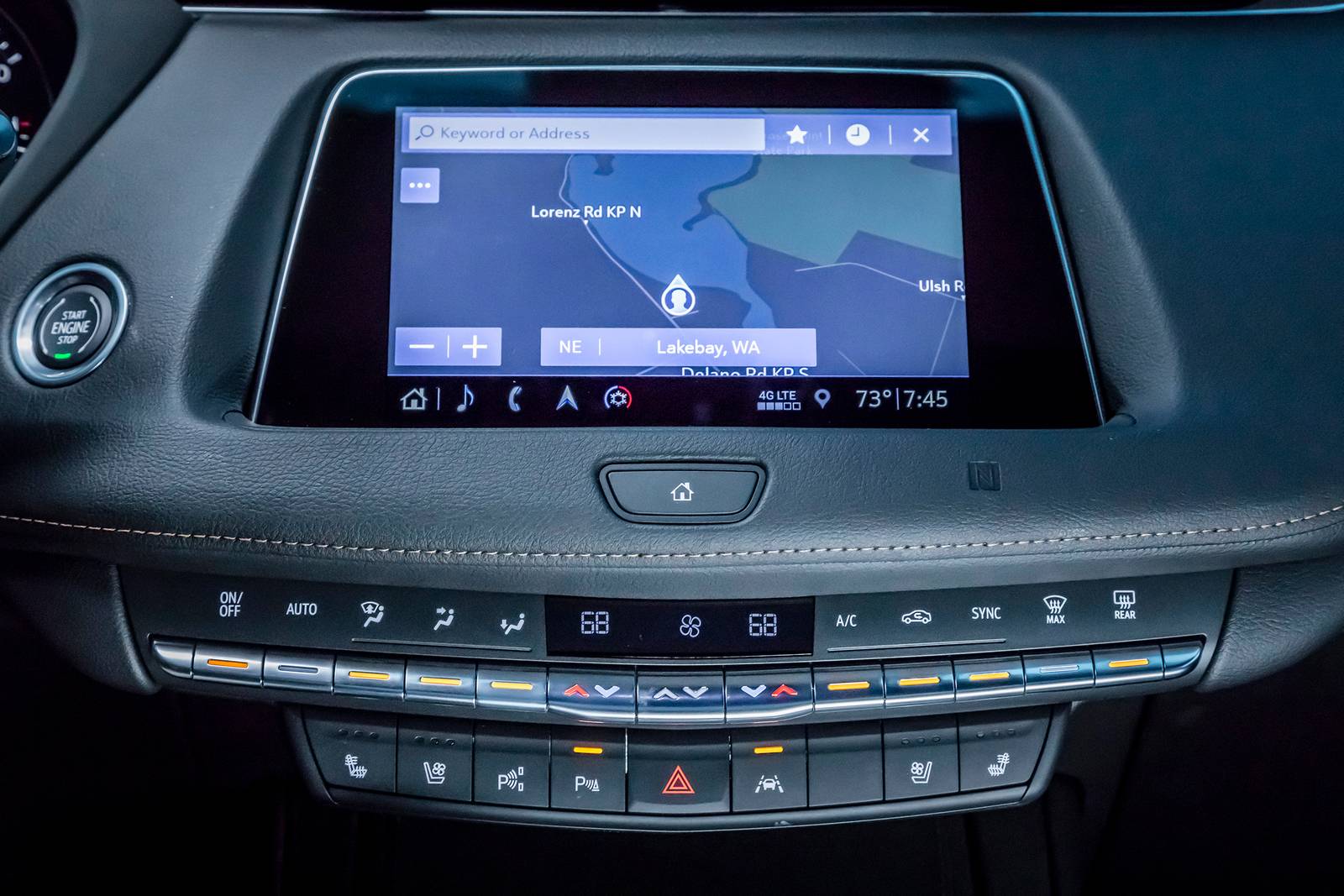 2022 Cadillac Xt4 interior NAVSYS