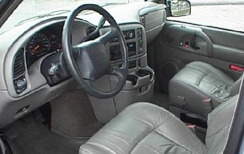 2000 Chevrolet Astro Cargo interior I