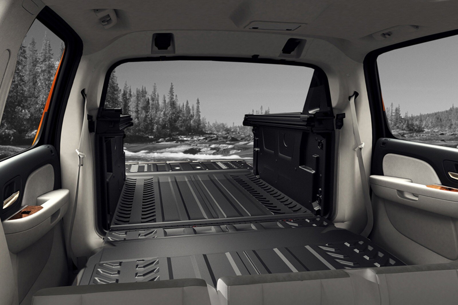 2008 Chevrolet Avalanche interior CARGO