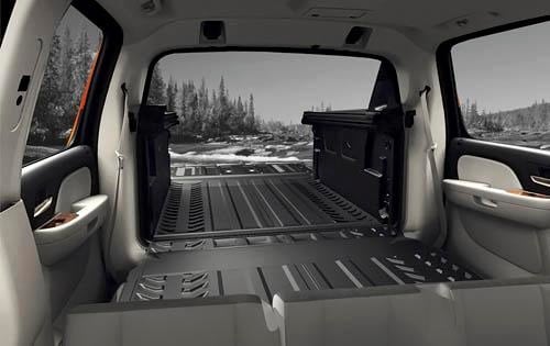 2009 Chevrolet Avalanche interior CARGO