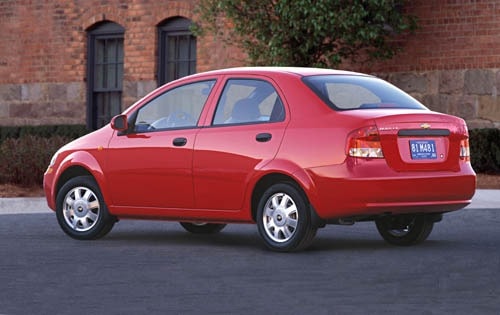 2004 Chevrolet Aveo exterior FQ