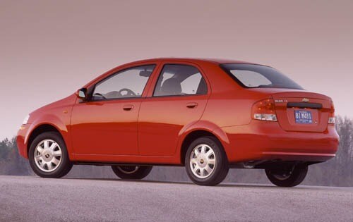 2005 Chevrolet Aveo exterior FQ