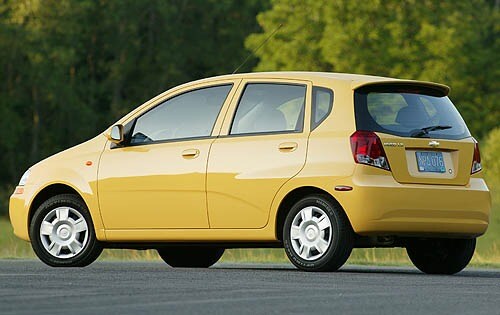 2005 Chevrolet Aveo exterior FQ