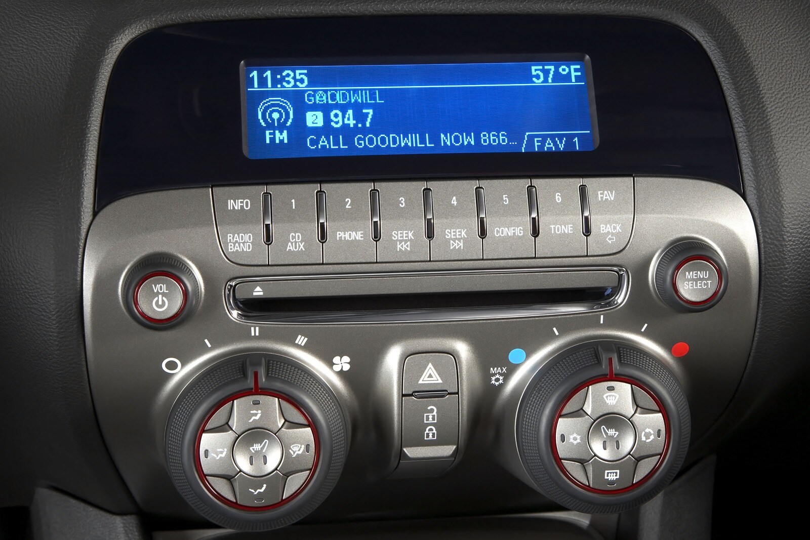 2013 Chevrolet Camaro interior CC