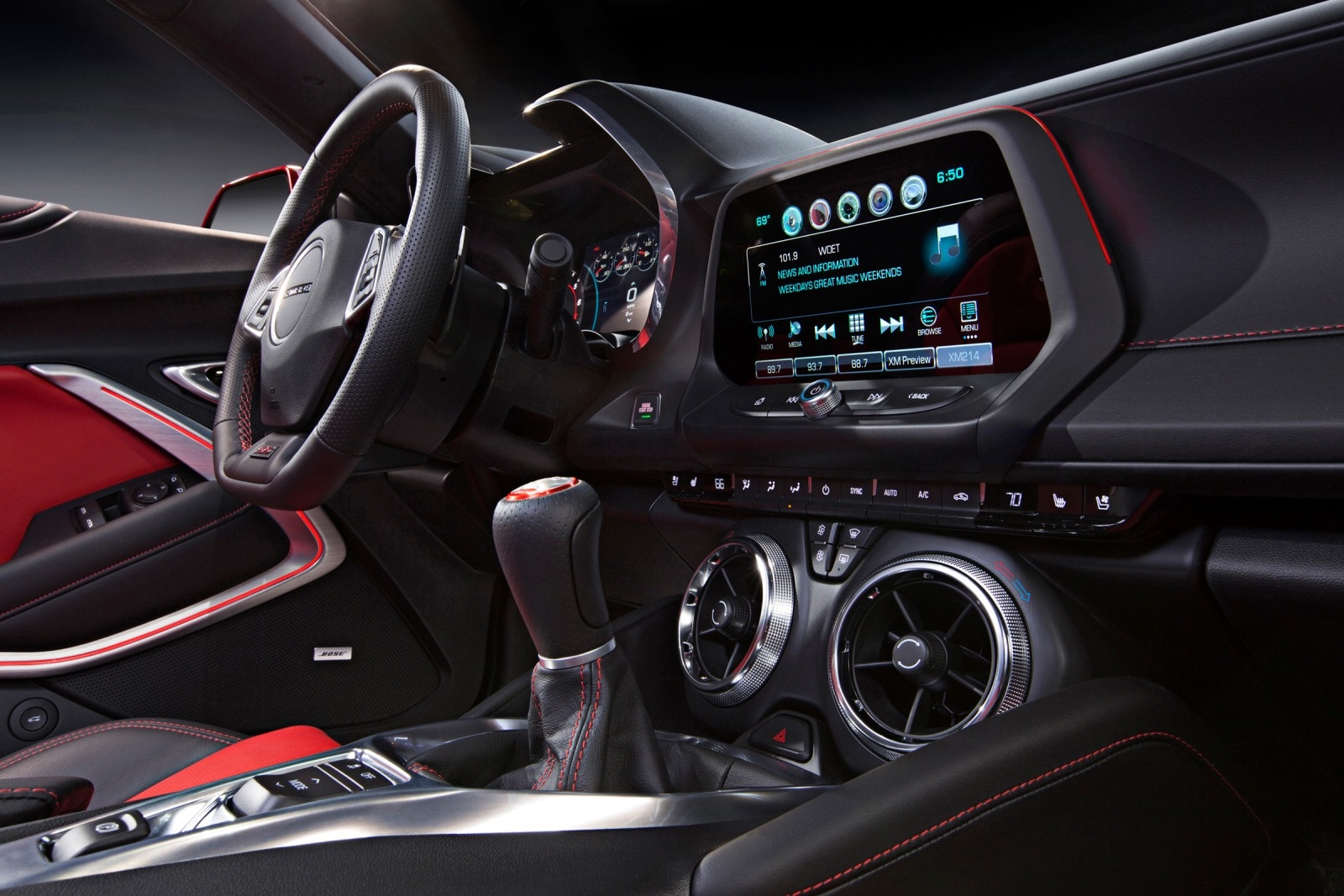 2017 Chevrolet Camaro interior CC