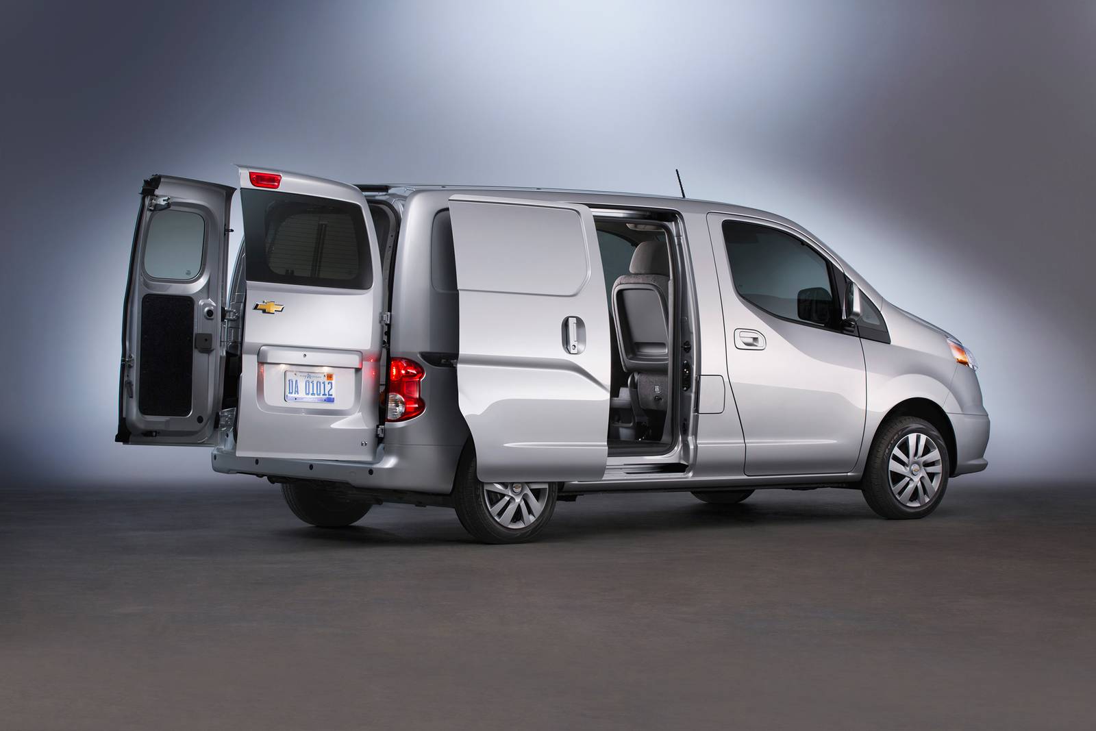 2018 Chevrolet City Express LT Cargo Minivan Exterior. Options Shown.