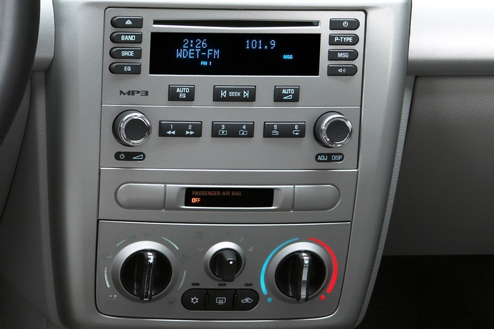 2007 Chevrolet Cobalt interior CC