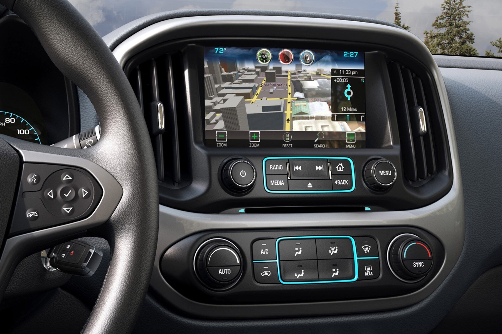 2017 Chevrolet Colorado interior CC