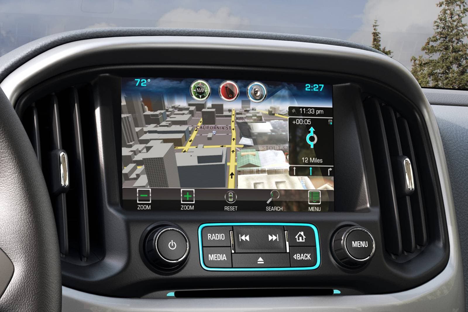 2018 Chevrolet Colorado interior NAVSYS