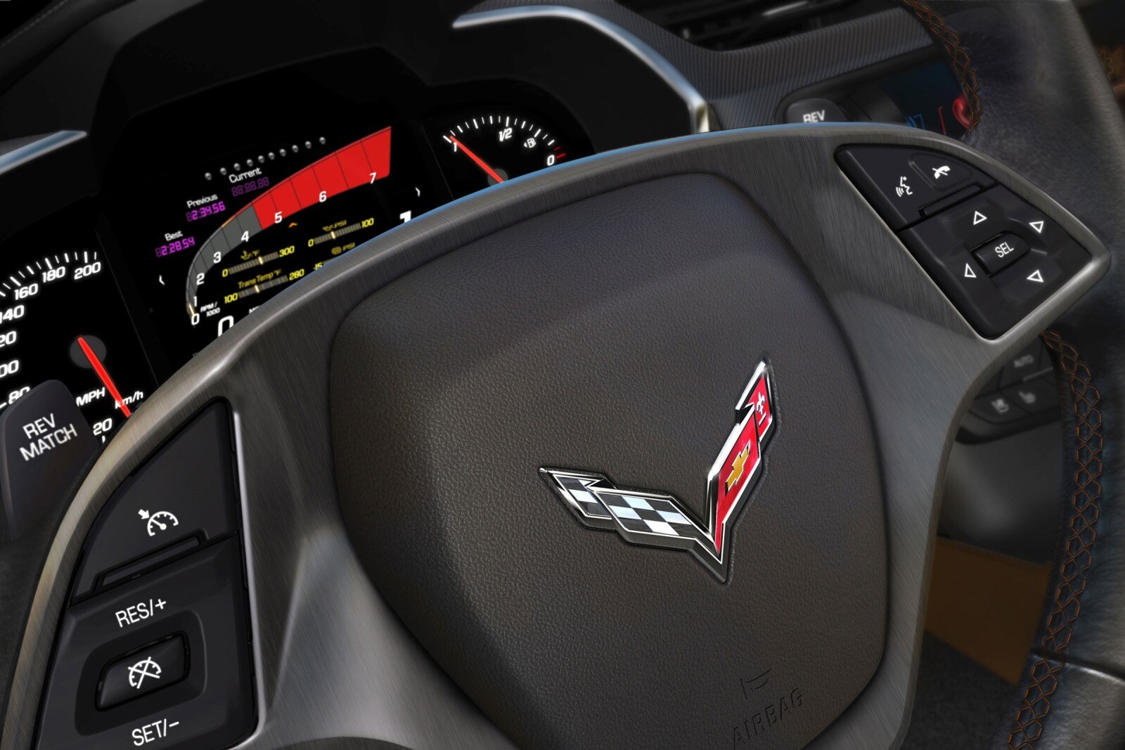 2018 Chevrolet Corvette interior SWD