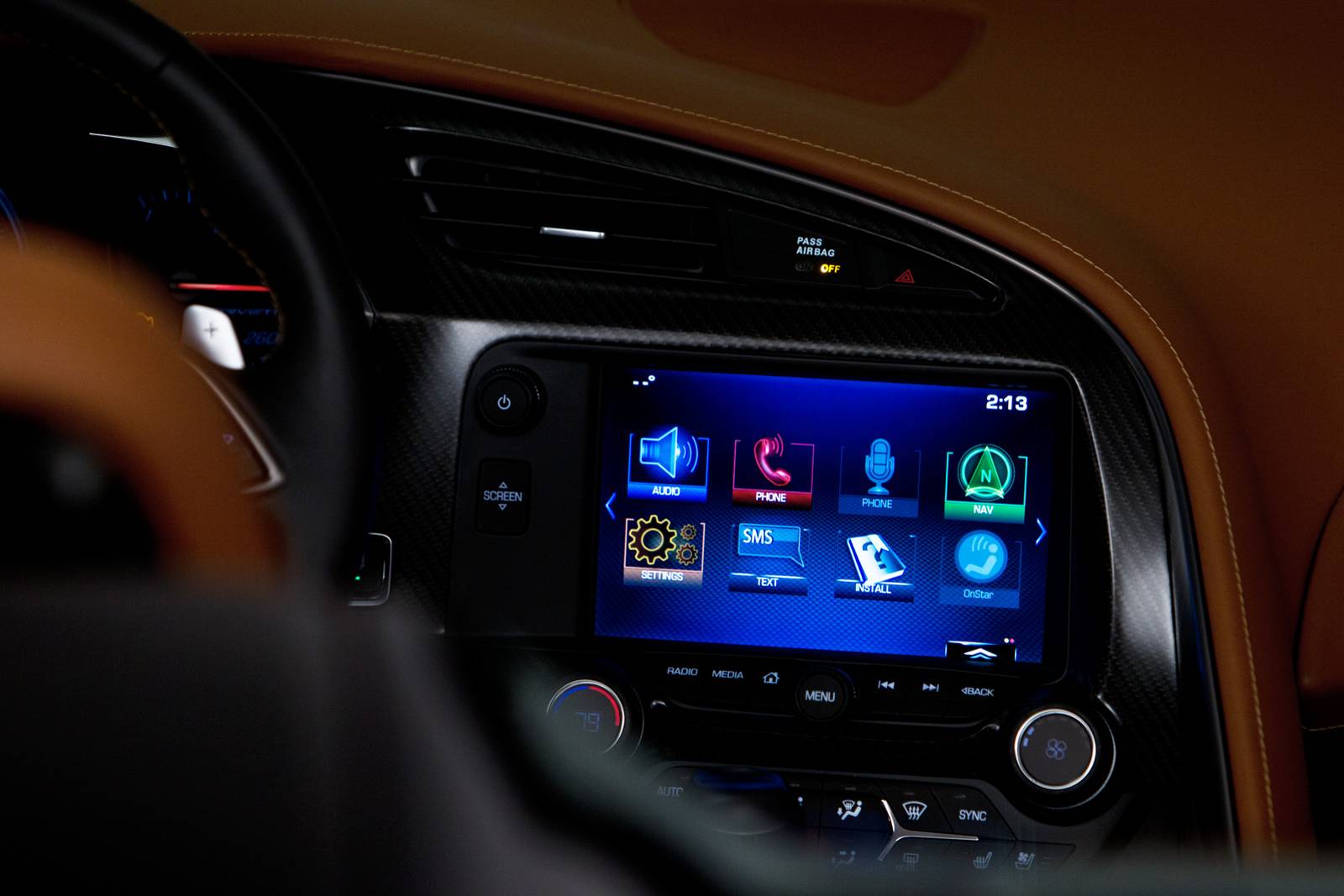 2019 Chevrolet Corvette interior CC