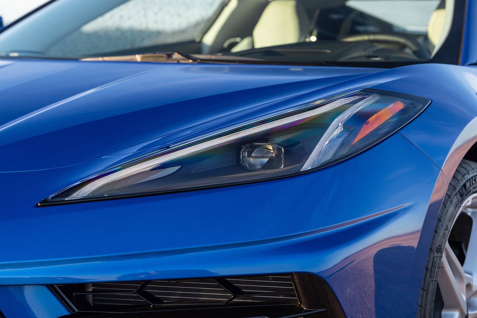 2020 Chevrolet Corvette front safety EDETAIL