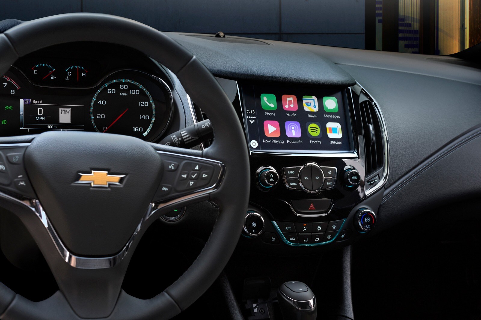 2017 Chevrolet Cruze interior DETAIL