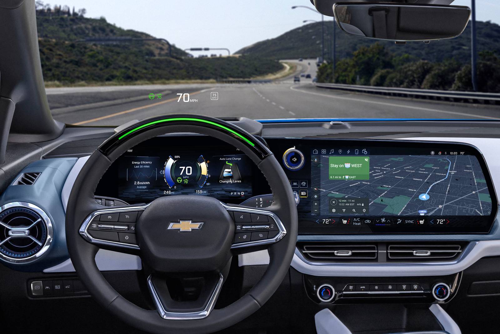 2024 Chevrolet Equinox interior SWD