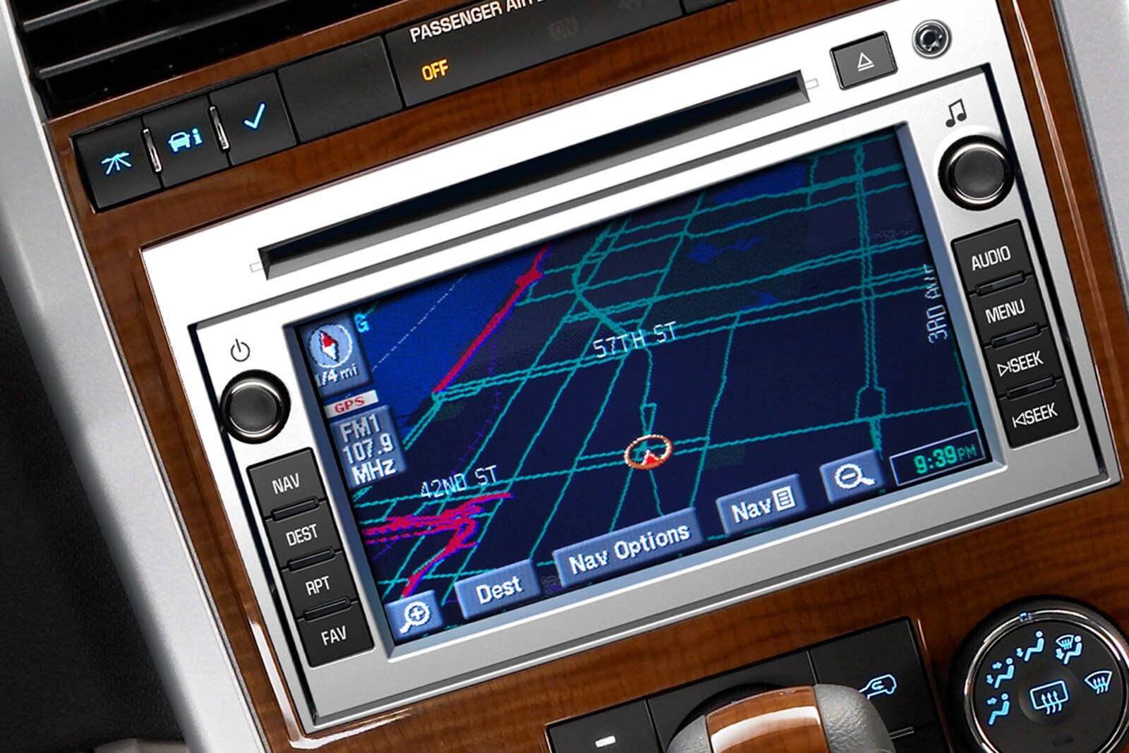 2007 Chevrolet Equinox interior NAVSYS