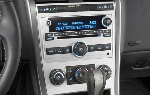2009 Chevrolet Equinox interior CC