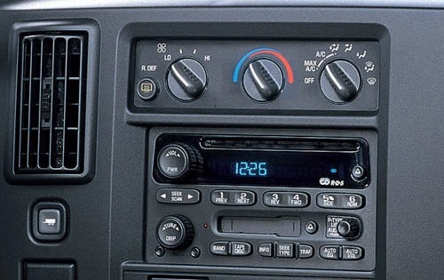 2007 Chevrolet Express Cargo interior CC