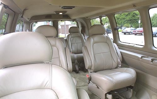 2000 Chevrolet Express interior RI