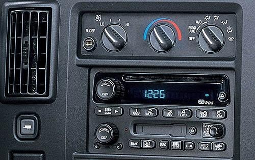 2008 Chevrolet Express interior CC