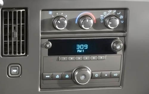 2011 Chevrolet Express interior CC