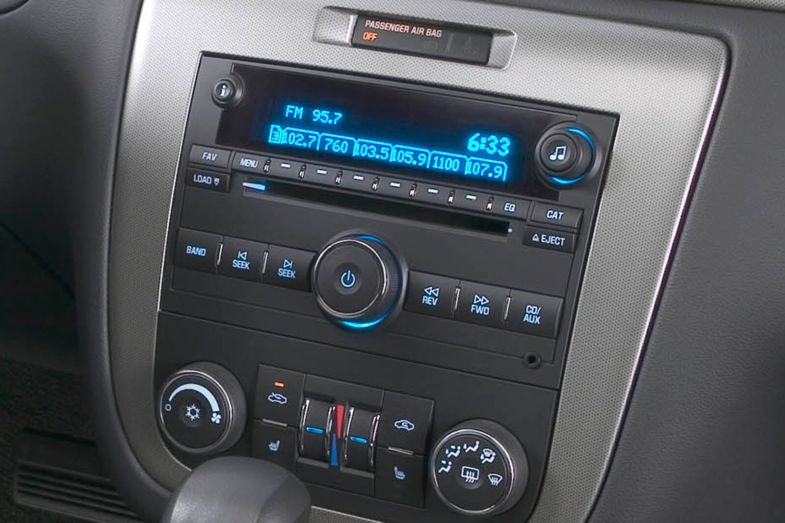 2008 Chevrolet Impala interior CC