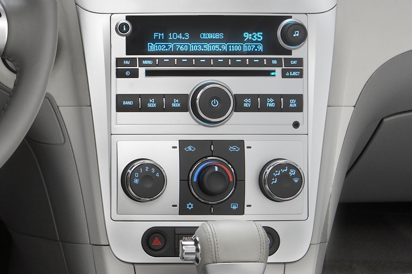 2010 Chevrolet Malibu interior CC
