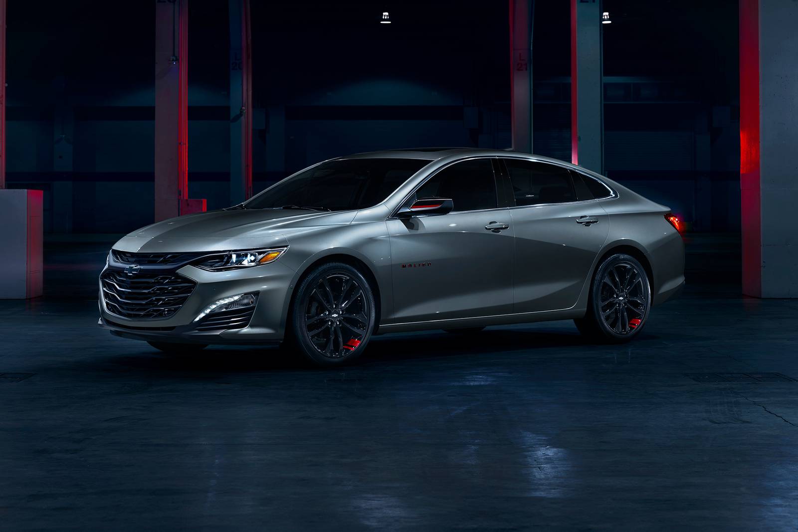 2024 Chevrolet Malibu 2LT Sedan Exterior. Redline Edition Package Shown.