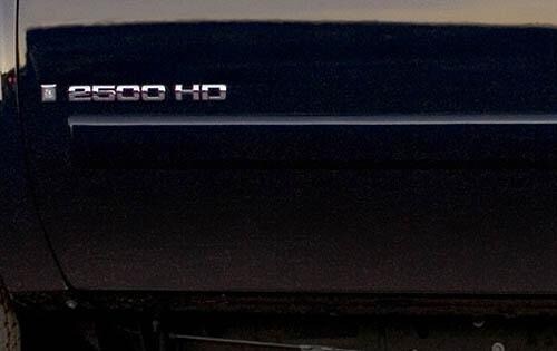 2010 Chevrolet Silverado 2500HD Side Badging
