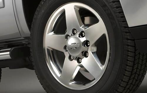 2011 Chevrolet Silverado 2500HD LTZ 4dr Crew Cab Wheel Detail
