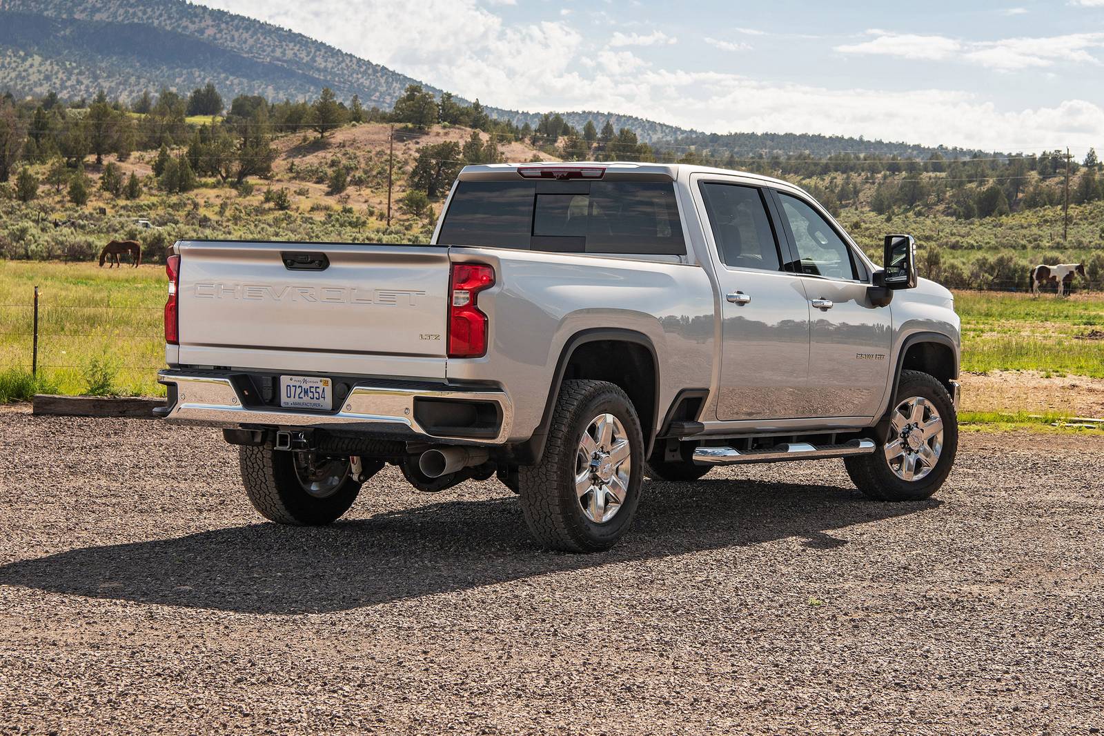 Chevrolet Silverado 2500HD LTZ Crew Cab Pickup Exterior. Z71 Package Shown.