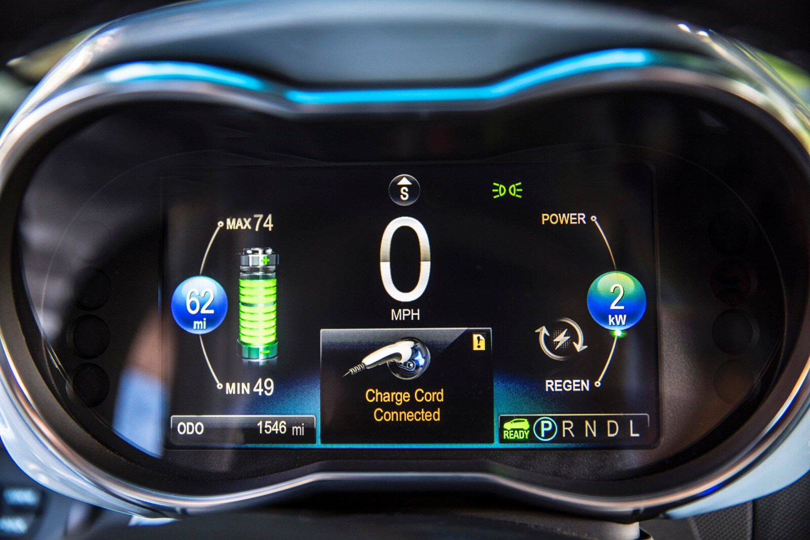 2015 Chevrolet Spark EV interior G