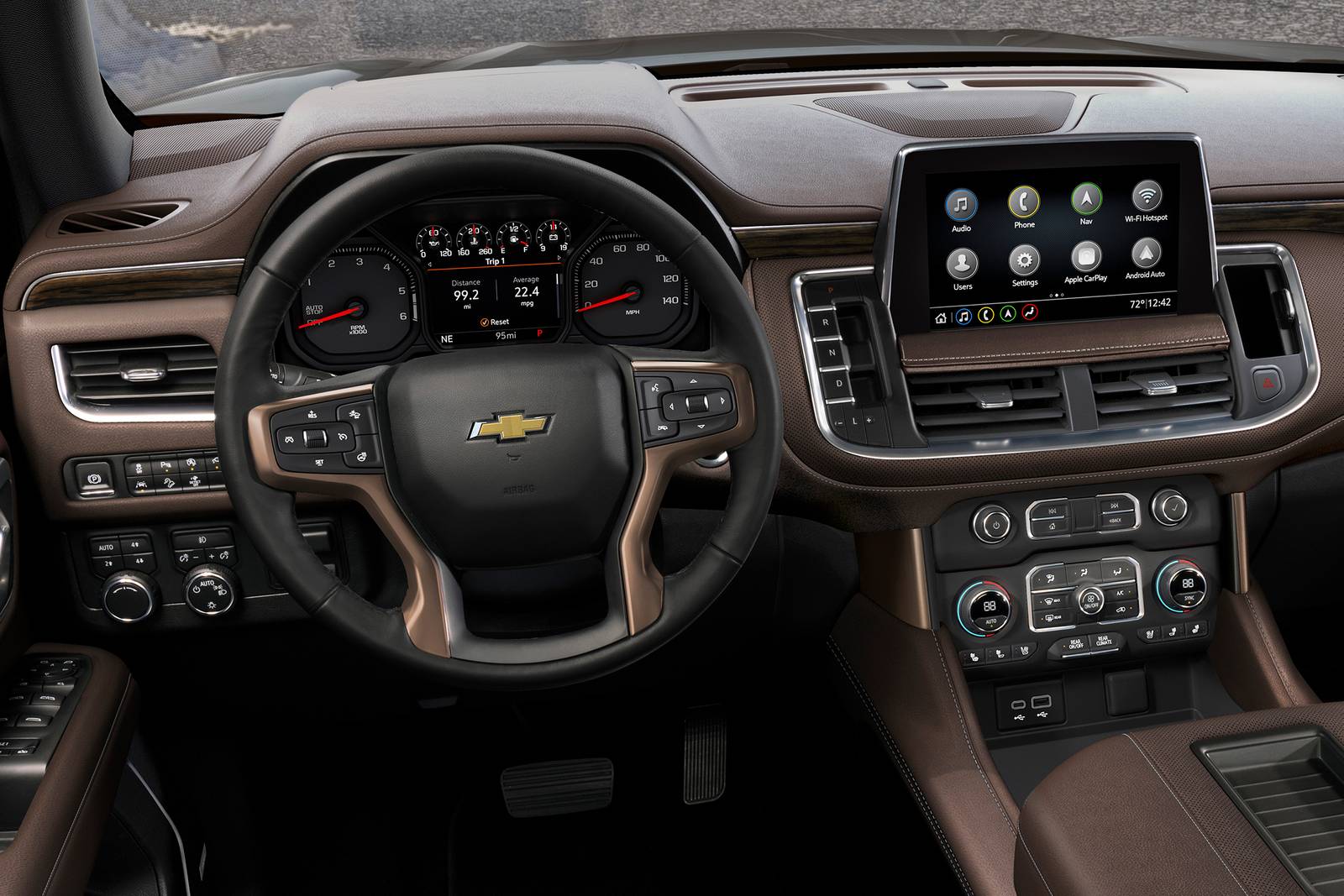 2022 Chevrolet Suburban interior SWD