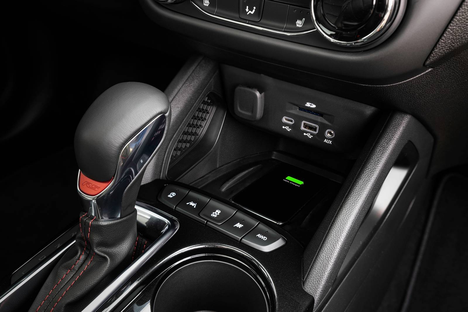 2024 Chevrolet Trailblazer interior DETAIL