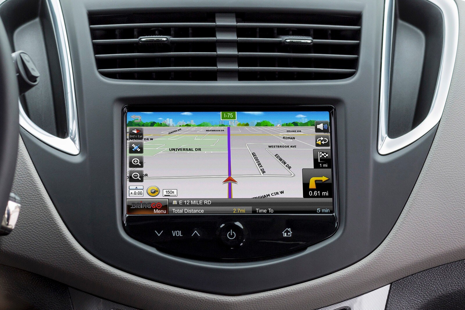 2016 Chevrolet Trax interior NAVSYS