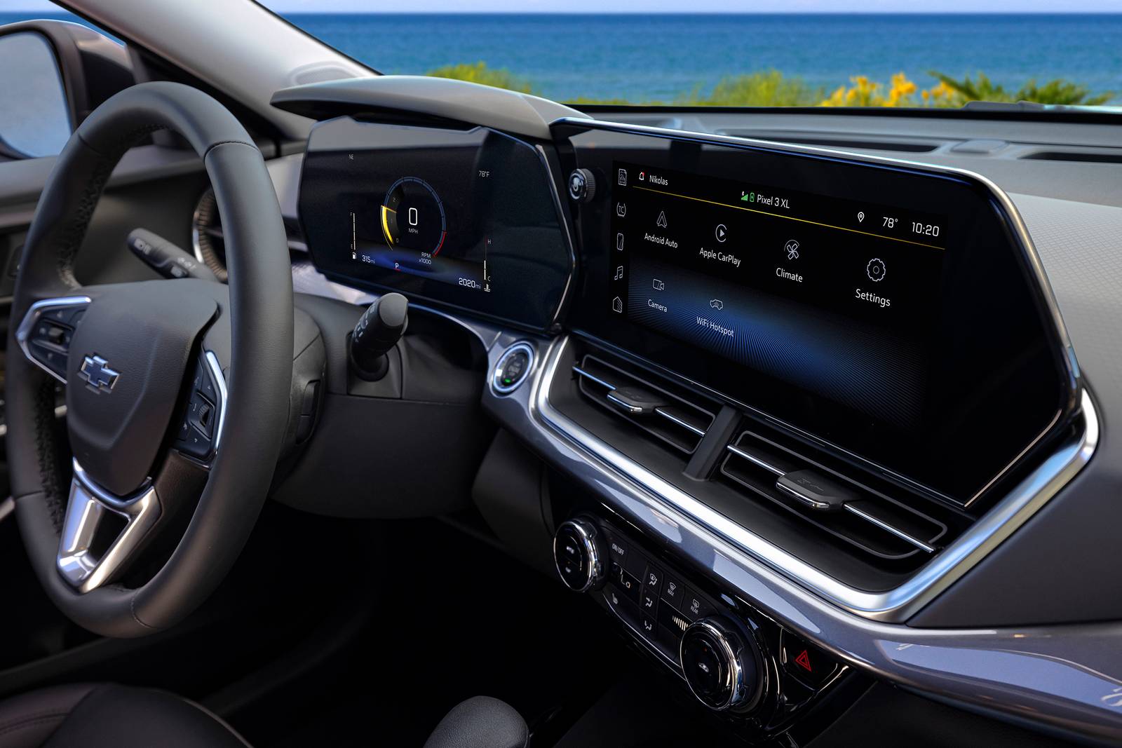 2024 Chevrolet Trax front safety DETAIL