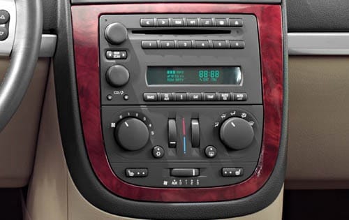 2006 Chevrolet Uplander interior CC